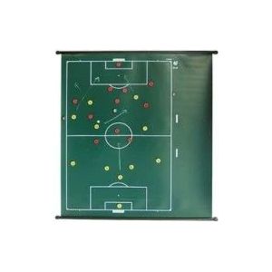 Sportec Oprolbaar Magnetisch Voetbal Coachbord 74 X 100 Cm