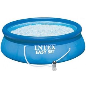 Intex Opblaaszwembad Easy Set Pool 457 X 84 Cm Blauw