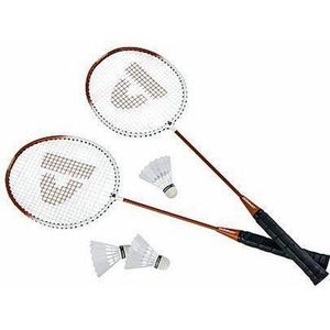 Donnay Badmintonset Htf Staal Oranje Per Set