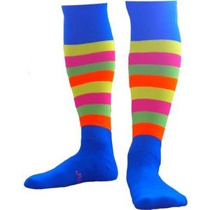 Piri Sport Hockeysokken Fluor Unisex Regenboog Maat 41/45