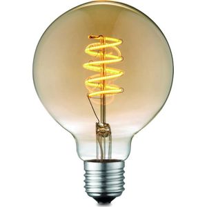 Home sweet home LED lamp Spiral G95 4W dimbaar - amber