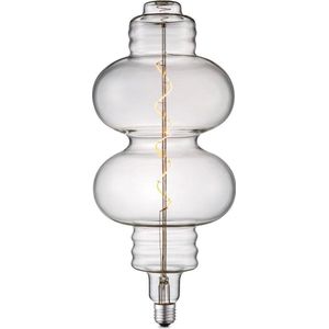 Home Sweet Home - Edison Vintage E27 LED filament lichtbron Spiraal - Helder - 18/18/40cm - Dimbaar - 4W 280lm 3000K - warm wit licht - geschikt voor E27 fitting