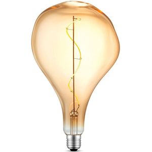 Home Sweet Home - Edison Vintage E27 - Dimbare LED Filament Lichtbron - Amberkleurig - 3W