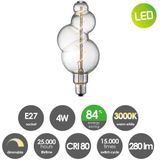Home Sweet Home Ledfilamentlamp Bubble E27 4w | Lichtbronnen