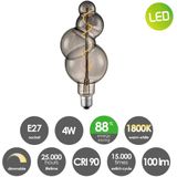Home Sweet Home Ledfilamentlamp Bubble Smoke E27 4w | Lichtbronnen