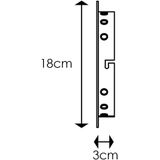 Home Sweet Home - Planfondkap 12L - Black - Lamponderdeel - ø18 x 2.5 cm - Rond - Ontworpen voor hanglampen