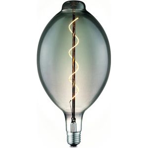 Home Sweet Home Ledfilamentlamp Oval Gerookt Glas E27 4w | Lichtbronnen