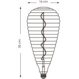 Home Sweet Home - Edison Vintage E27 - Dimbare LED Filament Lichtbron - Amberkleurig - 4W