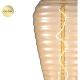 Home Sweet Home - Edison Vintage E27 - Dimbare LED Filament Lichtbron - Amberkleurig - 4W