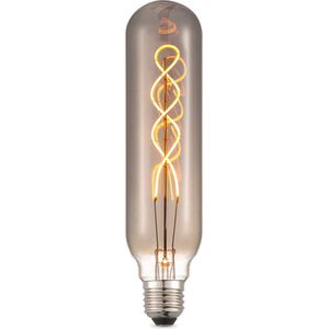 Home Sweet Home Ledfilamentlamp Deco Tube Spiral Gerookt Glas E27 4w | Lichtbronnen
