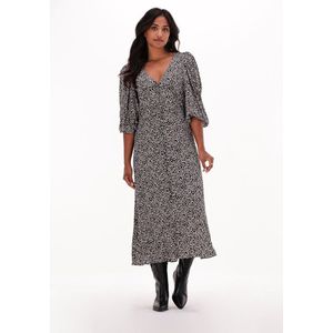 Catwalk Junkie Dr Dawn Flowers Maxi Jurken Dames - Rok - Jurk - Zwart - Maat S
