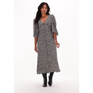 Catwalk Junkie - Dr Dawn Flowers Maxi - Jurk - Zwart