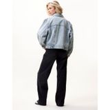 Catwalk Junkie - Martha - Spijkerjas - Lichtblauw - Losvallende Fit