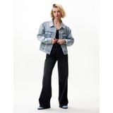 Catwalk Junkie - Martha - Spijkerjas - Lichtblauw - Losvallende Fit