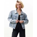 Catwalk Junkie - Martha - Spijkerjas - Lichtblauw - Losvallende Fit