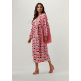 Catwalk Junkie - Dr Peony Wrap - Jurk - Roze - Viscose