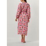 Catwalk Junkie - Dr Peony Wrap - Jurk - Roze - Viscose