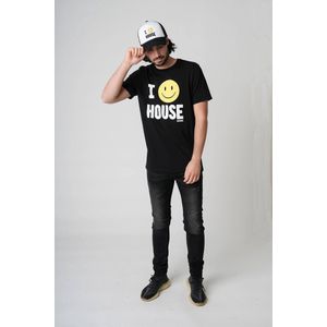 Kultivate - TS House - T-shirt - Zwart - 100% Katoen