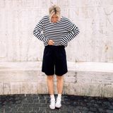 Catwalk Junkie - KN Soft Stripe - Sweater - Zwart