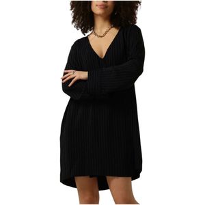 Catwalk Junkie - DR Gita - A-lijn Jurk - Zwart - Katoen