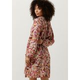 Catwalk Junkie - V-neck Dress With Straps Detail - Jurken - Multi - Rok