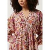 Catwalk Junkie - V-neck Dress With Straps Detail - Jurken - Multi - Rok