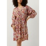 Catwalk Junkie - V-neck Dress With Straps Detail - Jurken - Multi - Rok