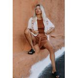 Catwalk Junkie Tailored Shorts Dames - Korte Broek - Rood