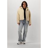 Catwalk Junkie Ribbed Tee Tops T-shirts Dames - Shirt - Zwart