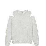 Catwalk Junkie - 2402031000 - Sweater - Grey Melange - Relaxed Open Shoulder