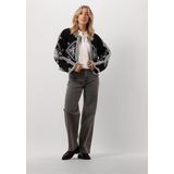 Catwalk Junkie - Cropped Button Up Blouse - Wit - Dames