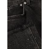 Onesie - Zwart - 99% Katoen 1% Elastaan - Glitter Patroon - Lange Lengte