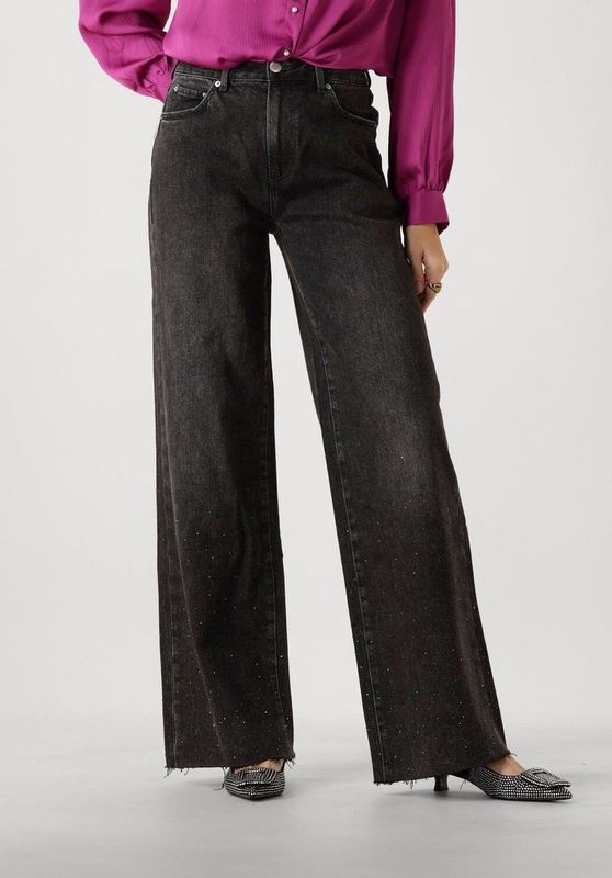 Onesie - Zwart - 99% Katoen 1% Elastaan - Glitter Patroon - Lange Lengte