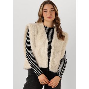 Catwalk Junkie - Teddy Body Warmer - Wit - Zachte Stof
