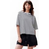 Catwalk Junkie T-Shirt - Zwart - Loose Fit - 100% Biologisch Katoen