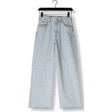 Catwalk Junkie Jeans Loose - Getextureerd Blauw - Klassiek 5-Pocket Design