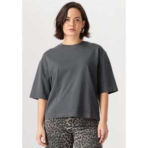 Catwalk Junkie, Tops, Dames, Grijs, M, Grijze Loose Fit Tshirt