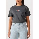 Catwalk Junkie - Graphic T-shirt - Grijs - Dames