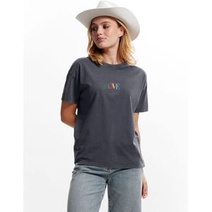 Catwalk Junkie - Graphic T-shirt - Grijs - Dames