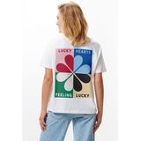 Catwalk Junkie - Graphic T-shirt - Wit - Biologisch Katoen