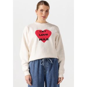 Catwalk Junkie - Graphic Sweater - Ecru - Dames - Hoodie