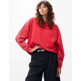 Catwalk Junkie - Tuck in Sweater - Rood - Biologisch Katoen