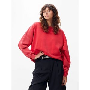 Catwalk Junkie - Tuck in Sweater - Rood - Biologisch Katoen