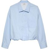 Catwalk Junkie - Tuck In Blouse - Blauw - Dames