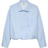 Catwalk Junkie - Tuck In Blouse - Blauw - Dames