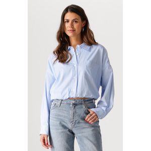 Catwalk Junkie - Tuck In Blouse - Blauw - Dames