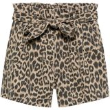 Korte Broeken - Grey Morn - 98% Katoen 2% Elastaan - Leopard Dessin