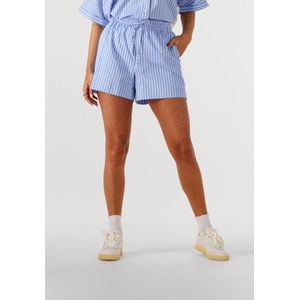 Catwalk Junkie - Pull On Striped Short - Korte Broeken - Blauw - Dames