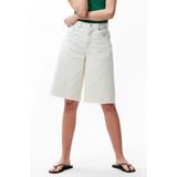 2502023815 Loose fit bleached jorts