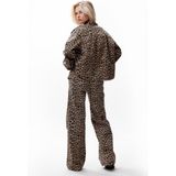 Catwalk Junkie - 2503022402 - Denim Jas - Grey Morn - Luipaardprint